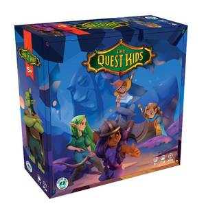 lot 5930 image: The Quest Kids - Fantasy Themed Board Game for Kids Ages 5, Family Fantasy Tabletop Adventure for Boys and Girls