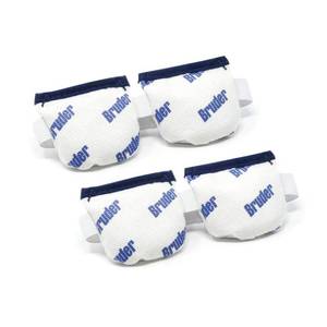 lot 5963 image: Bruder Moist Heat Compress  Microwave Activated Mask  Reusable, Washable, Non-allergenic  Fast Acting Relief for Dry Eye and Other Irritations  (Pack of 2)