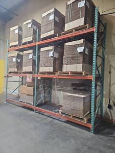lot 22011 image: Industrial Warehouse Pallet Racking System