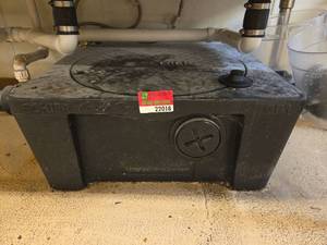 lot 22018 image: Schier GB1 10-Gal Grease Trap Interceptor