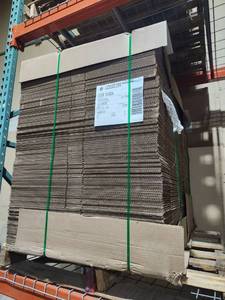lot 22080 image: Corrugated Cardboard Shipping Boxes Bulk Lot - 1 PALLET
