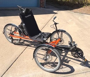 Terra Trike The Rambler with spare wheel and tire and accessories (rides great)