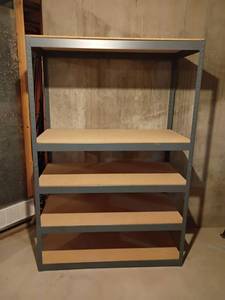 lot 303 image: Gorilla Shelves.  72 x 48 x 24.  Located in Basement