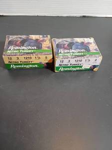 lot 322 image: Remington Ammo
