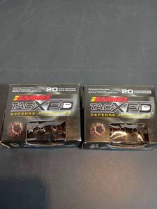 lot 337 image: Barnes Tac X PD Defense Ammo.  New in Boxes