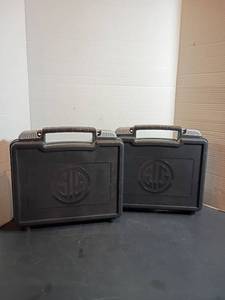 lot 343 image: 2 Plastic Gun Cases for Sig