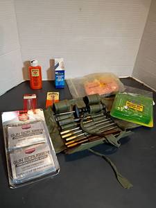 lot 360 image: Gun Cleaning Items