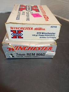 lot 375 image: Winchester Ammo