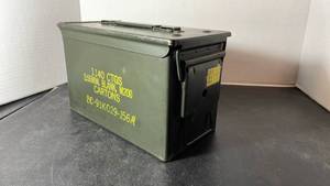 lot 1011 image: Metal ammo can