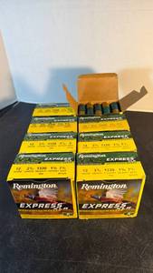 lot 1031 image: Remington Express 12 ga ammunition 8 full boxes