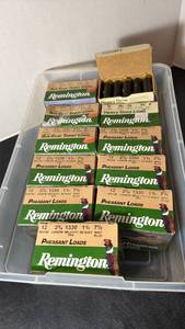 lot 1034 image: Remington 12 ga ammunition 11 full boxes