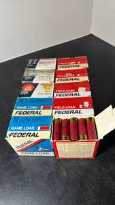 lot 1038 image: Federal 12 ga ammunition 10 full boxes
