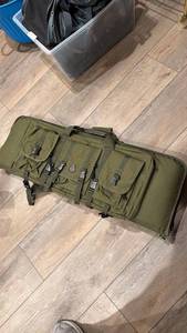 lot 1051 image: UTG double rifle soft tactical gun case