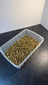 lot 1070 image: Tote full of .22 ammunition