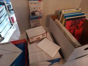 lot 1216 image: Envelopes and tablets