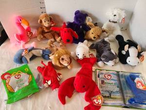 lot 1256 image: TY Beanie Babies