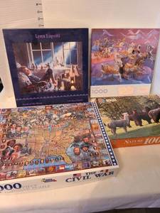 lot 1359 image: Jigsaw puzzles.