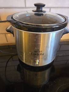 lot 1433 image: Rival Crock-Pot Stoneware Slow Cooker with removable insert