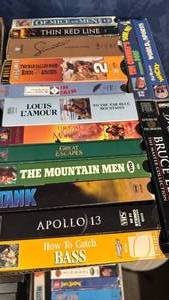 lot 1522 image: VHS tapes