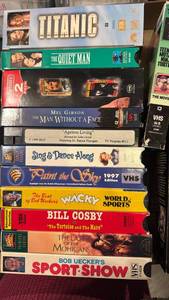 lot 1526 image: VHS tapes