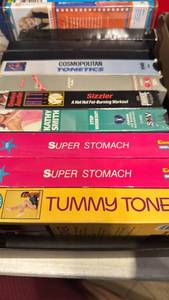 lot 1527 image: VHS tapes
