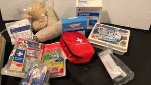 lot 1658 image: First aid supplies