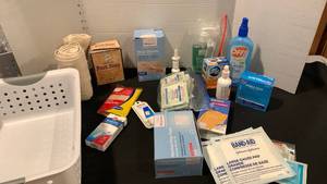 lot 1670 image: First aid supplies