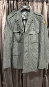 lot 1713 image: Vintage Swiss Army Wool Coat 28NN  BE84