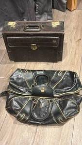 lot 1734 image: Vintage Briefcase and Mac Gregor Bag
