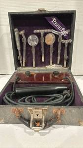 Antique Renulife Violet Ray Medical Device Set