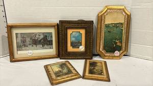 lot 1779 image: Five small art pieces
