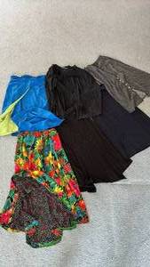 lot 2109 image: Variety of Long Skirts L XL