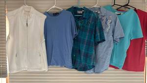 lot 2113 image: Mixed Womens Tops L XL Qty 6