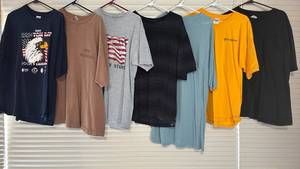 lot 2125 image: Mens Tee Shirts LXL XXL