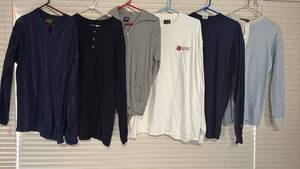 lot 2128 image: Mens Long Sleeve Shirt L XL