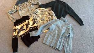 lot 2159 image: Sweaters size Large
