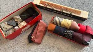lot 2169 image: Ties with Tie Rack