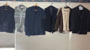 lot 2173 image: Suit Jackets, Best and Jackets. L XL 46S44 Short