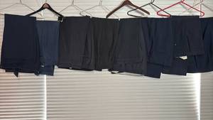lot 2184 image: Mens Dress Slacks Sizes vary from 32-36 44 to 30 32