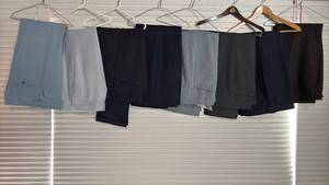 lot 2185 image: Another Mens Dress Slacks Sizes vary from 32-36 44 to 30 32