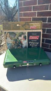 lot 3009 image: Vintage Coleman Propane Camp Stove