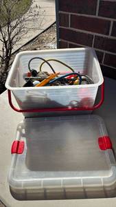 lot 3014 image: Box of Camping Extras