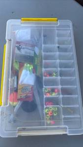 lot 3034 image: Tackle Box with Contents
