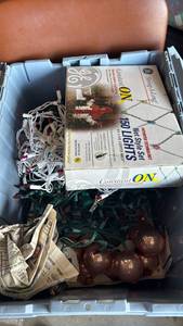 lot 3051 image: Box of Lights and Bulbs