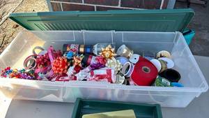 lot 3127 image: Ribbon and Bored in Storage Bin
