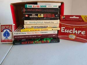 lot 3201 image: Game books and cards