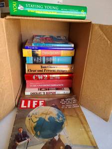 lot 3210 image: Books and a Life magazine from 1957