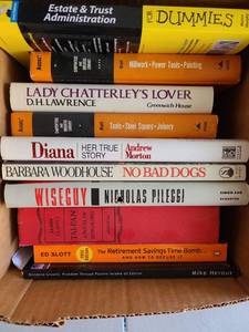 lot 3217 image: Books, including No Bad Dogs.