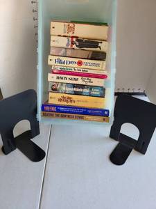 lot 3218 image: Books, including The Final Days and 2 metal bookends