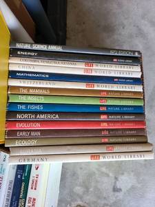 lot 3225 image: Life World and Nature Library books.